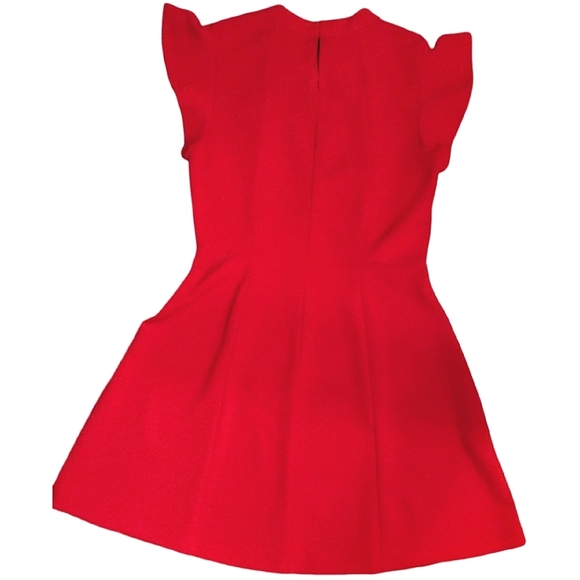 BCBGeneration Fit N Flare Knee Length Dress, Size Small, Jester Red, - Picture 4 of 9